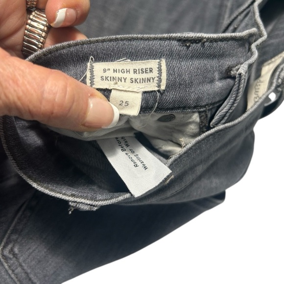 Madewell High Riser Skinny Jeans Sz 25 - Picture 13 of 15